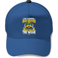 School Bus Driver Gifts Driving A Bus Is Not For The Weak Baseball Caps — Casquette de baseball