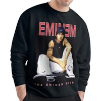 Eminem Sweatshirt | Eminem Crewneck Sweatshirt