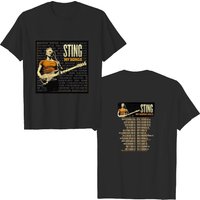 Sting Tour 2023 Shirt, Sting My Songs 2023 World Tour — T-shirts pour hommes