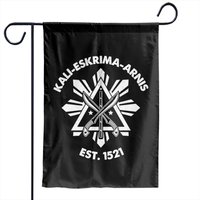 Kali Eskrima Arnis Filipino Martial Arts Eskrimador Pullover Garden Flags