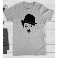 Funny Charlie Chaplin T-shirt — T-shirts pour hommes