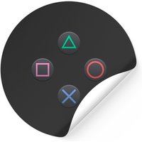 Ps4 Controller Buttons - Playstation - Stickers — Autocollants et stickers