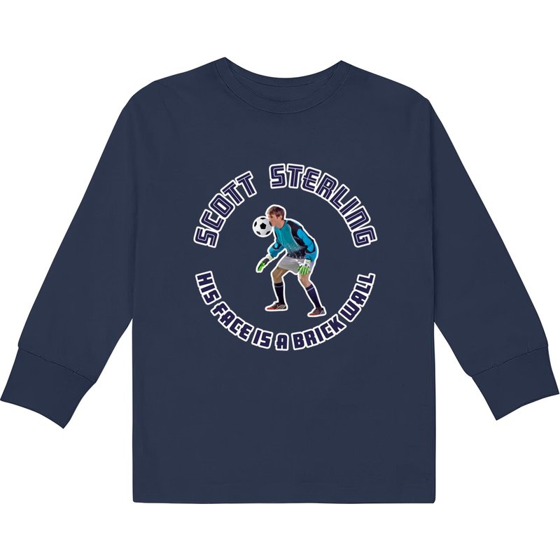 Studio C - Scott Sterling - Brick Wall - Studio C - Kids Long Sleeve T-shirts — T-shirts pour hommes