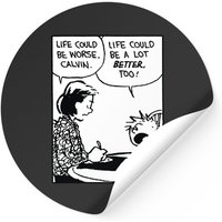 Calvin And Hobbes Stickers