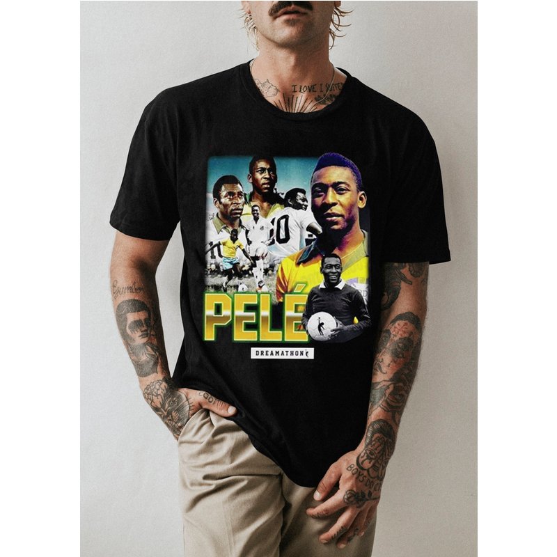 Vintage Pele Brazil Shirt, Pele Shirt