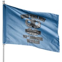 82nd Airborne Combat Veteran Front Design House Flags