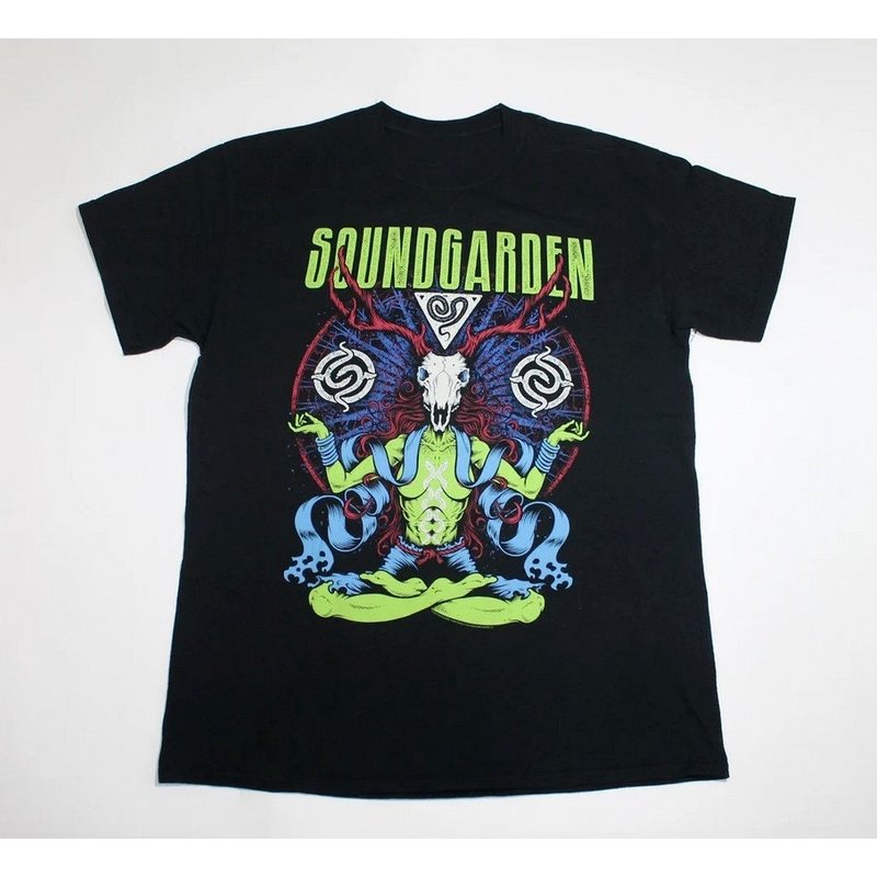 Soundgarden T Shirt, Soundgarden Baphomet T Shirt — T-shirts pour hommes