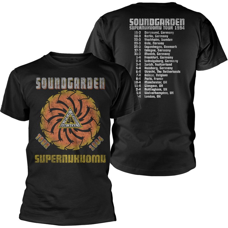 Soundgarden Superunknown Tour 94 Chris Cornellt-shirt