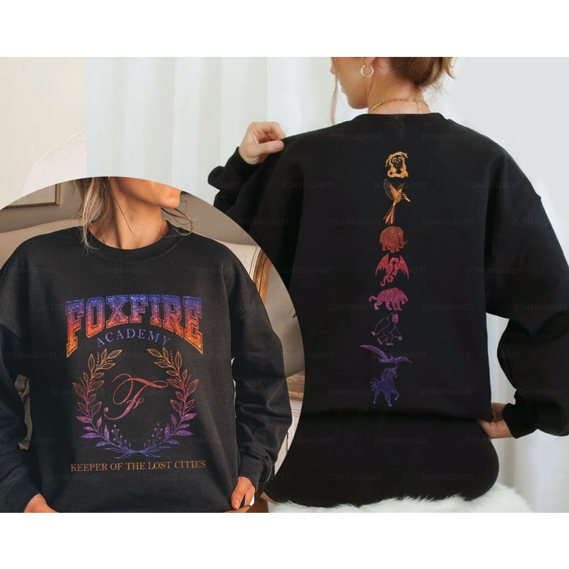 Foxfire Academy 2 Sides Sweatshirt, Team Foster-keefe, Kotlc Sweatshirt — Mens Hoodies