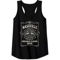 Nashville Music City Usa Vintage - Nashville - Tank Tops — T-shirts pour hommes