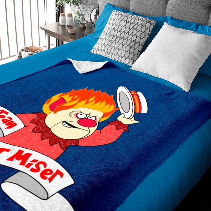 Team Heat Miser - Heat Miser - Baby Blankets — Baby Blankets