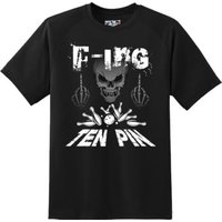 Funny F-ing Ten Pin Bowling Sports T Shirt — T-shirts pour hommes