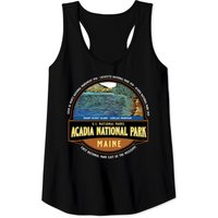 Acadia National Park Maine Hiking Camping Souvenir Tank Tops — T-shirts pour hommes