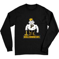 Vintage Boilermaker Mascot - Purdue - Long Sleeves