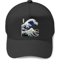 Kanagawa Japanese The Great Wave Baseball Caps