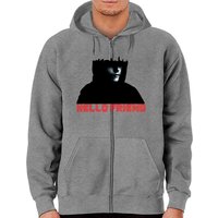 Hello Friend - Mr Robot - Zip Hoodies — Sweats à capuche pour hommes