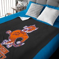 Vintage Tiger Mascot For Clemson - Clemson - Baby Blankets