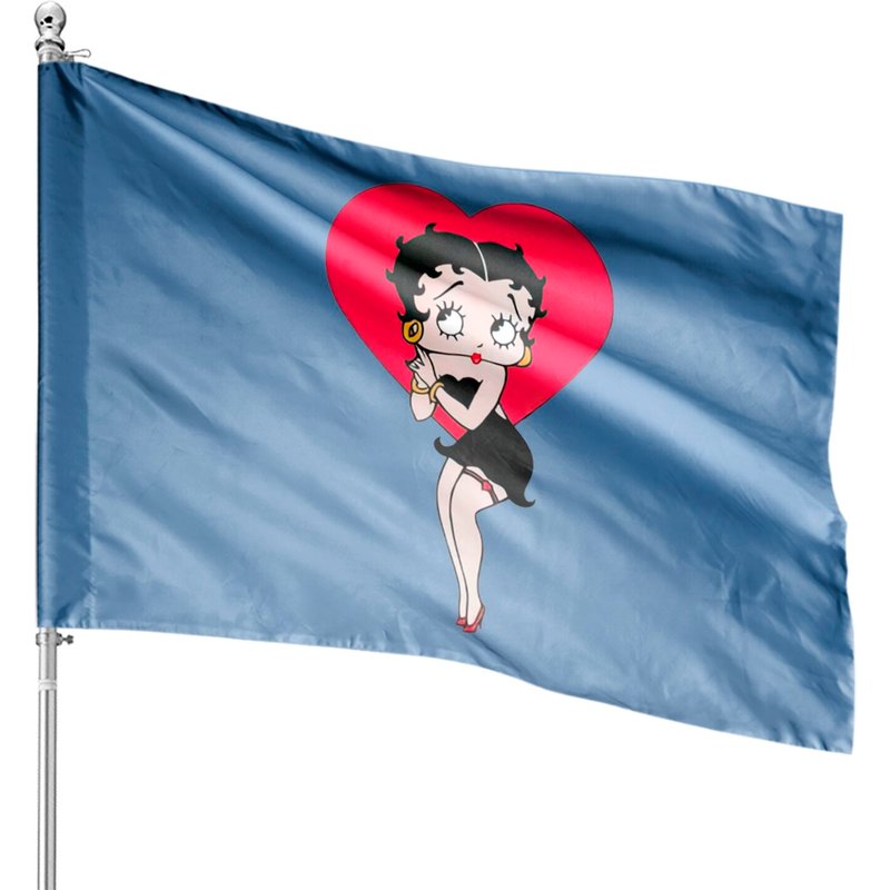 Betty Boop - Betty Boop - House Flags — Decorative Flags