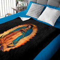 Womens Our Lady Of Guadalupe Catholic Mary Image Baby Blankets — Couvertures pour bébé