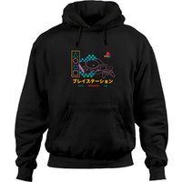 Playstation Checker Neon 90's Hoodies Pullover Hoodies