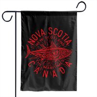 Nova Scotia Canada Giant Bluefin Tuna Garden Flags