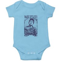 Bob Dylan // Vintage Faded Style Fan Design - Bob Dylan - Onesies