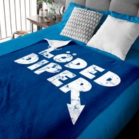 Loded Diper Shirt, Diary Of A Wimpy Kid Loded Diper Baby Blankets — Couvertures pour bébé