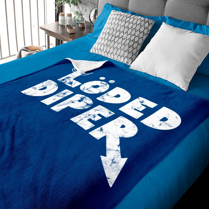 Loded Diper Shirt, Diary Of A Wimpy Kid Loded Diper Baby Blankets — Baby Blankets