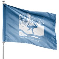 Tom Waits - All The World Is Green - Tom Waits - House Flags — Drapeaux décoratifs