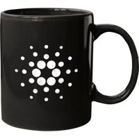 Cardano Ada Crypto Blockchain Ada White Cardano Logo Pullover Mugs — Mugs & Tumblers