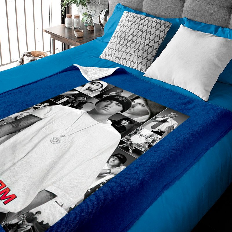 Eminem Rapper Hoodie, Eminem Slim Shady Baby Blankets — Couvertures pour bébé