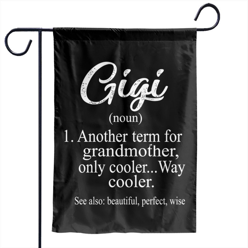 Gigi - Grandma - Garden Flags — Drapeaux décoratifs
