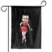 Hipster Betty Boop - Betty Boop - Garden Flags — Drapeaux décoratifs