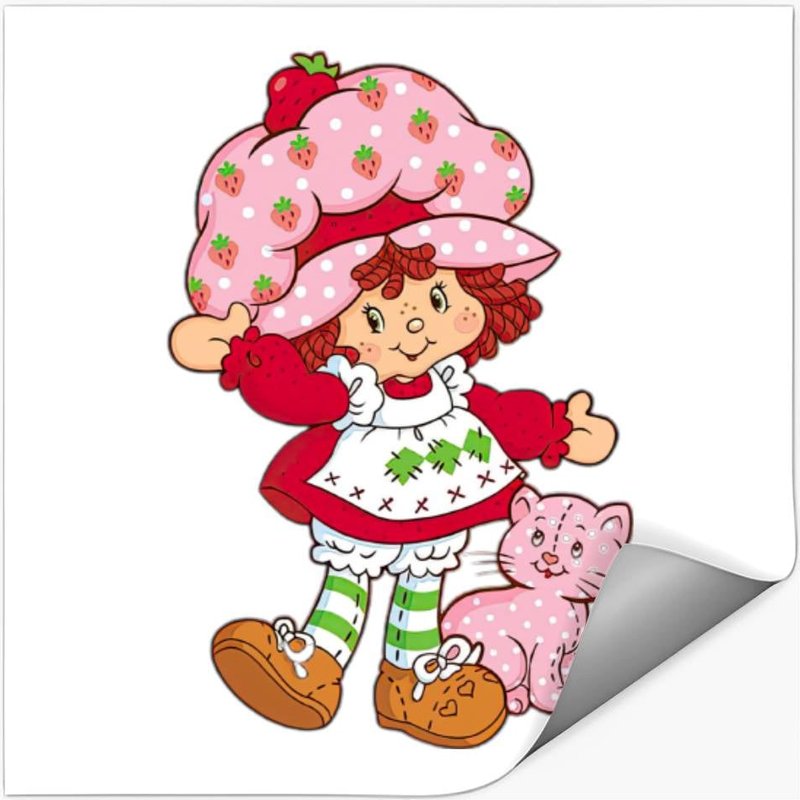 Strawberry Shortcake - 80s Tv - Stickers — Autocollants et stickers