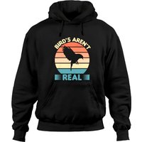 Birds Aren't Real Birdwatching Birding Ornithology Hoodies — Sweats à capuche pour hommes