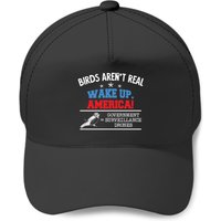 Birds Aren't Real Wake Up America Surveillance Drones Bird Baseball Caps