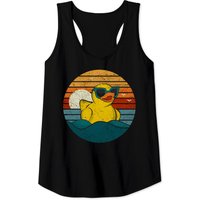 Cute Yellow Duck Bath Toy Rubber Duckling Ducky Duck Lover Tank Tops