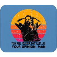 The Dude Your Opinion Man The Big Lebowski Funny Printed Mouse Pads