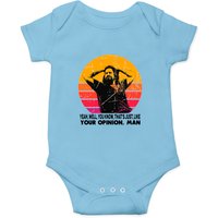The Dude Your Opinion Man The Big Lebowski Funny Printed Onesies — Bodys bébé