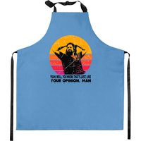 The Dude Your Opinion Man The Big Lebowski Funny Printed Kitchen Aprons