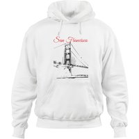 San Francisco Golden Gate Bridge California Souvenir Gift Hoodies — Sweats à capuche pour hommes