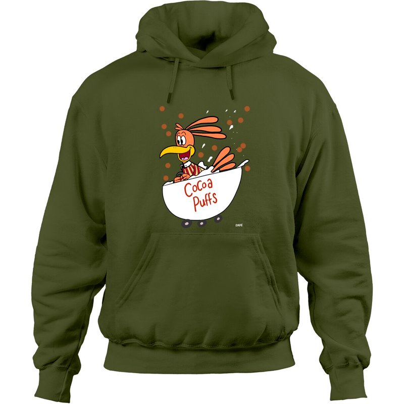 Ya Hoo!! I'm Coo Coo For Cocoa Puffs!!! - Vintage - Hoodies — Mens Hoodies