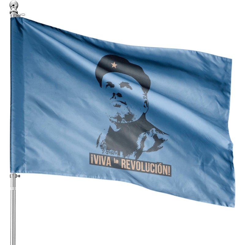 Viva La Postecoglou Revolucion! - Ange Postecoglou - House Flags — Drapeaux décoratifs