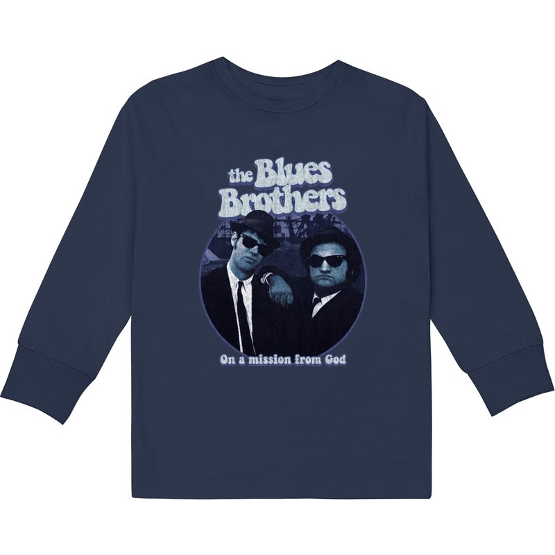 The Blues Brothers - The Blues Brothers - Kids Long Sleeve T-shirts — Mens T Shirts