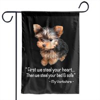 Yorkie Garden Flags — Drapeaux décoratifs
