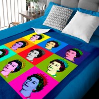 Pop Art Queen Elizabeth Ii Baby Blanket