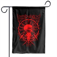 Lamb Of God Band Garden Flags
