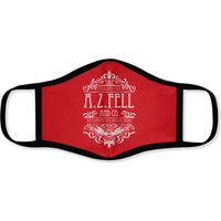 Good Omens: A.z. Fell Book Shop (dark) - Good Omens - Face Masks