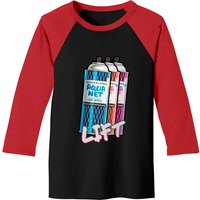 Do You Even Lift? Aqua Net - 80s - Baseball Tees — Mens T Shirts