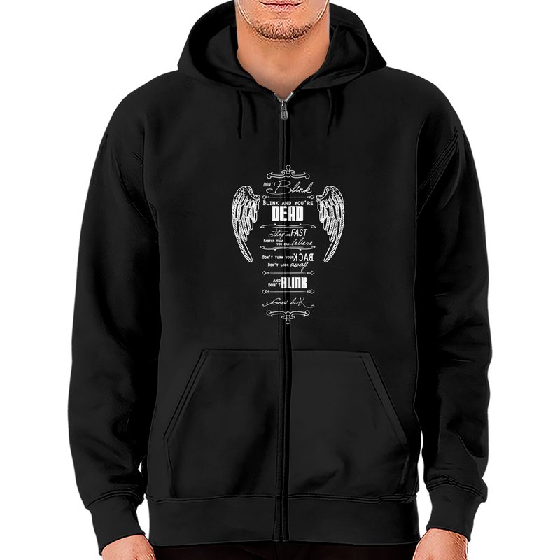 Don't Blink - Doctor Who - Zip Hoodies